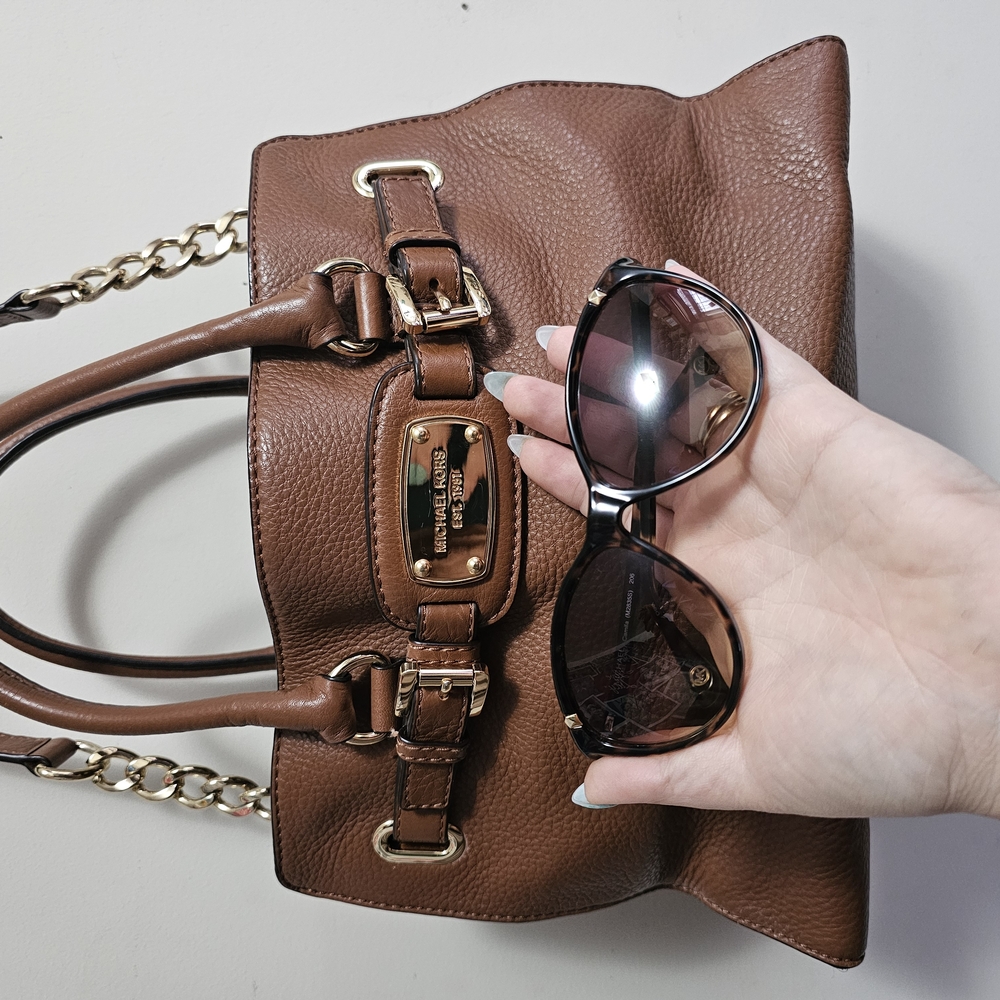 Michael Kors Purse With Sunglasses